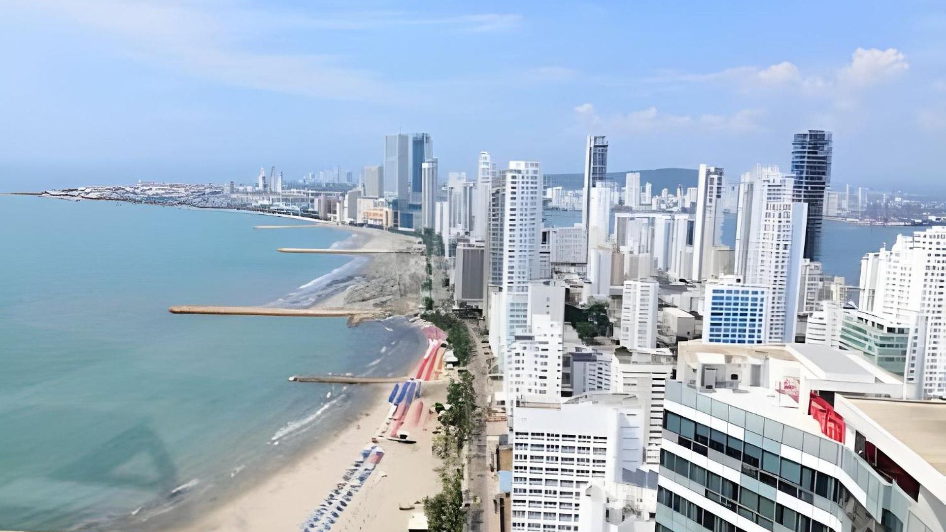 Phenomenal 2 Bedroom With Oceanview Balcony! Apartamento Cartagena