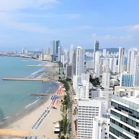 Phenomenal 2 Bedroom With Oceanview Balcony! Apartamento Cartagena